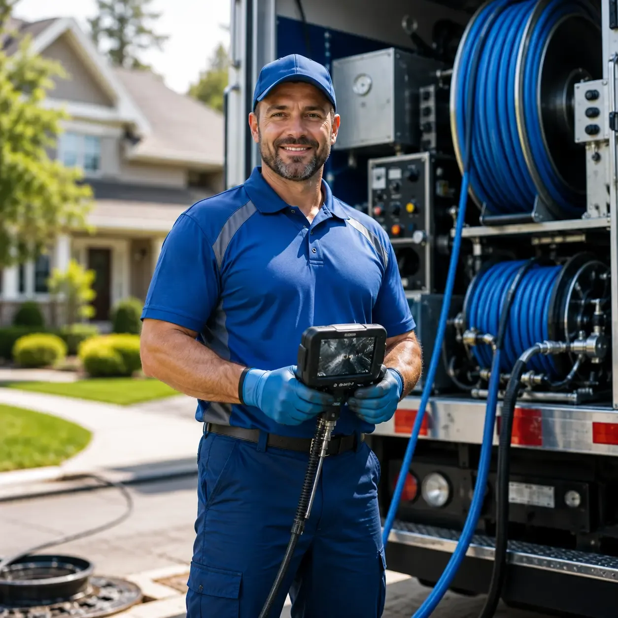 Local outdoor drain cleaning specialists in Hughes Springs, TX